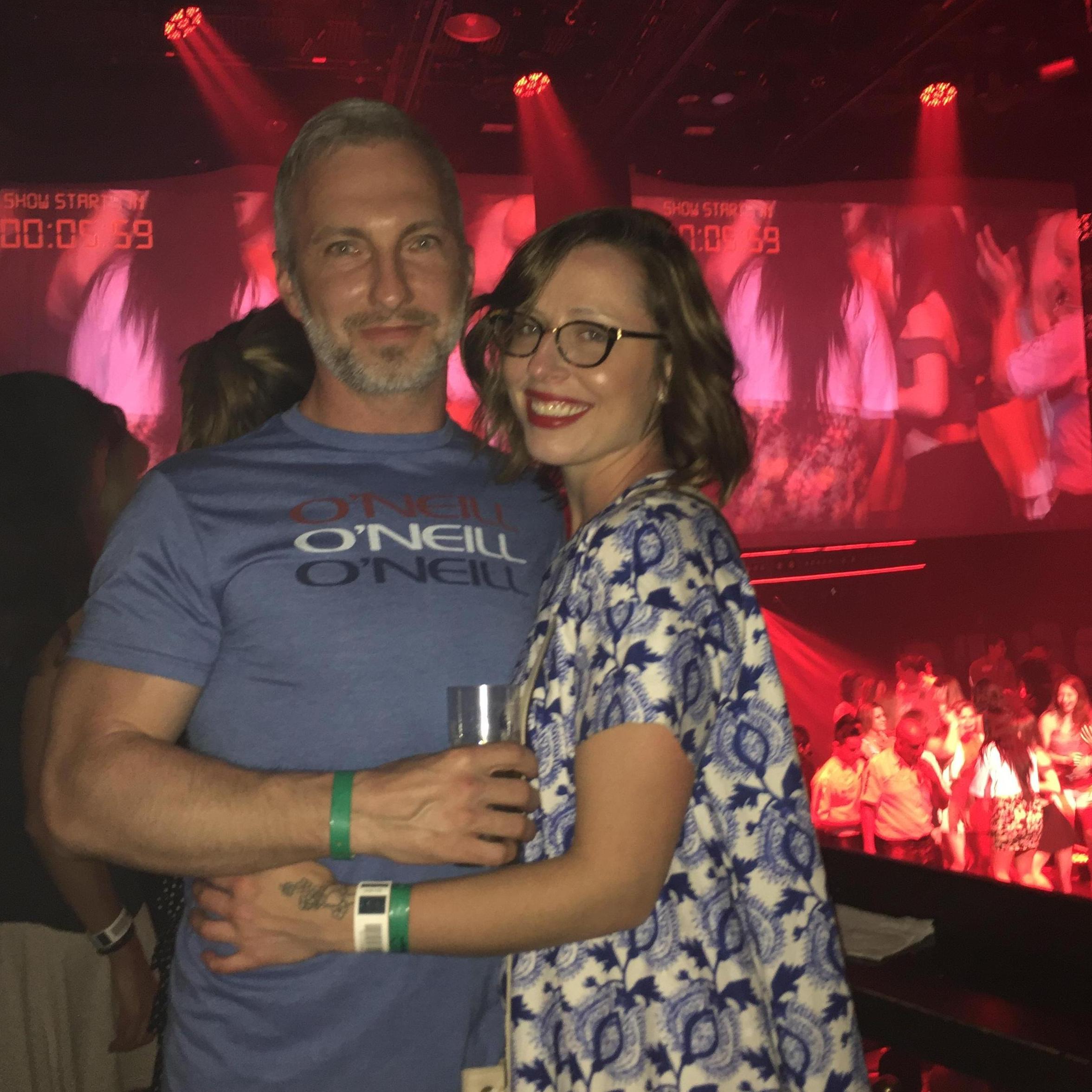 Michael took Ali to his favorite club in Cancun: CocoBongo!