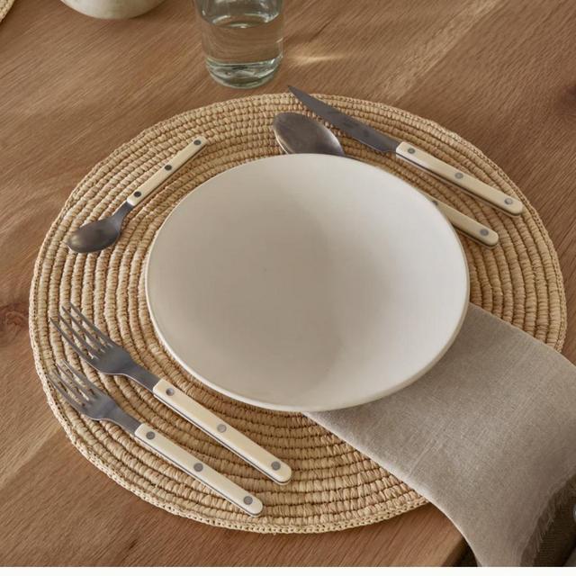 Braided Raffia Placemat