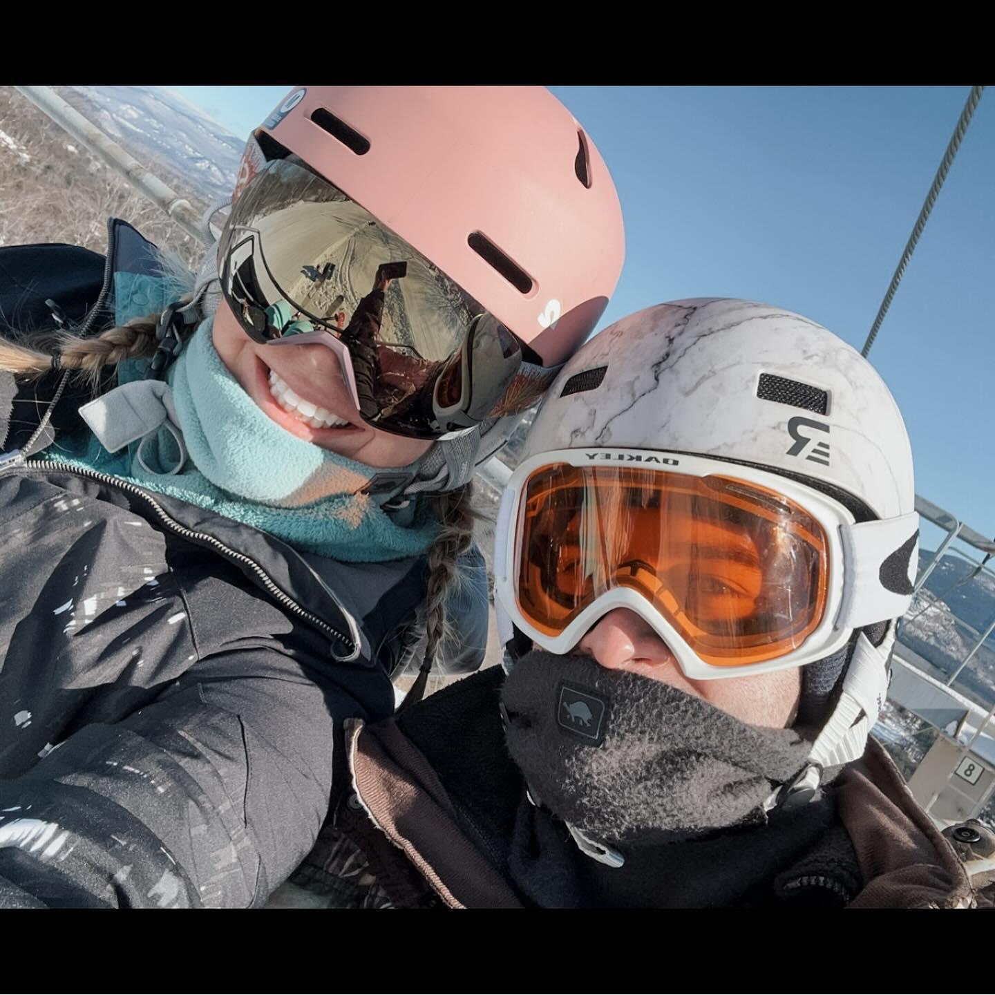 Rob's first time skiing