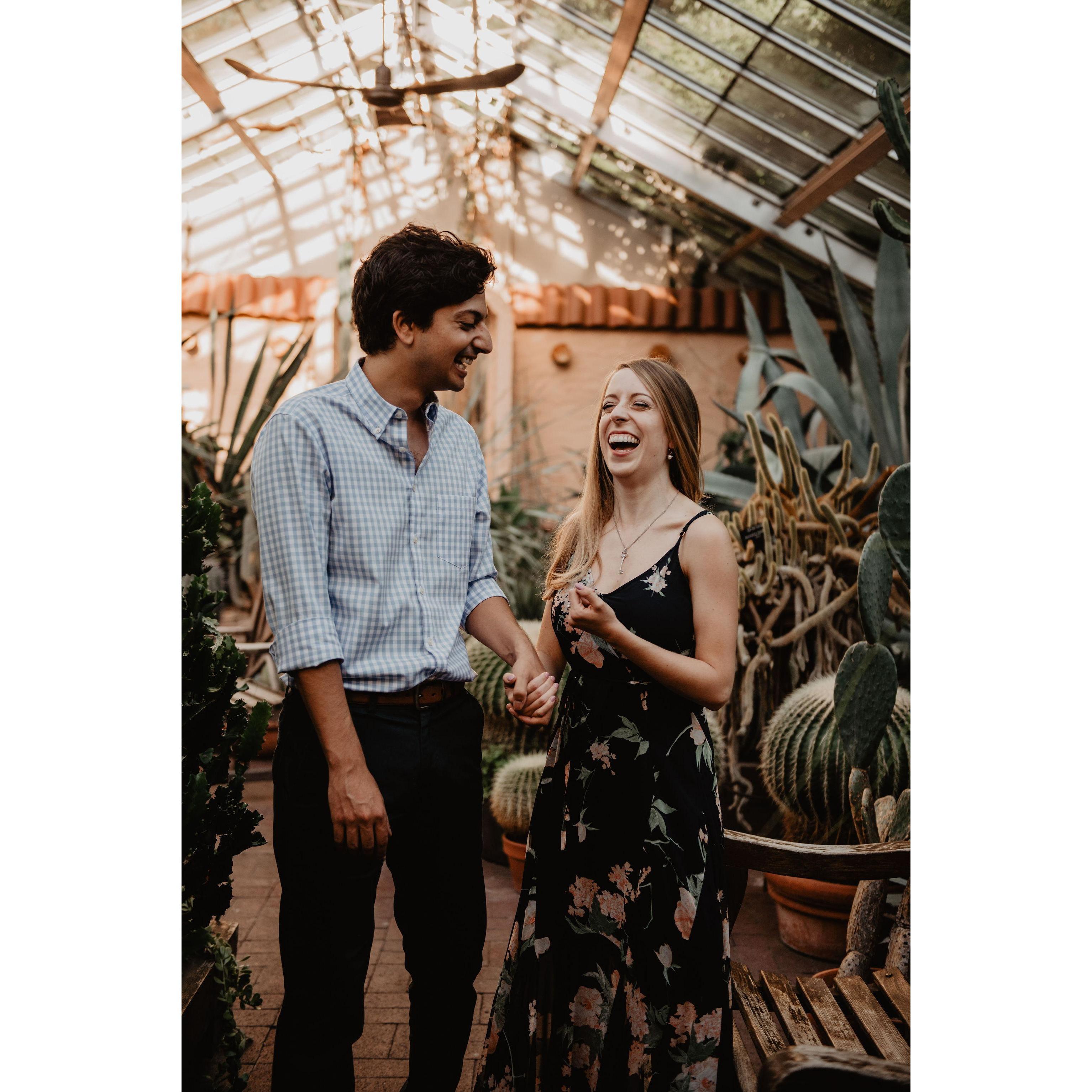 Engagement photos, 2020.