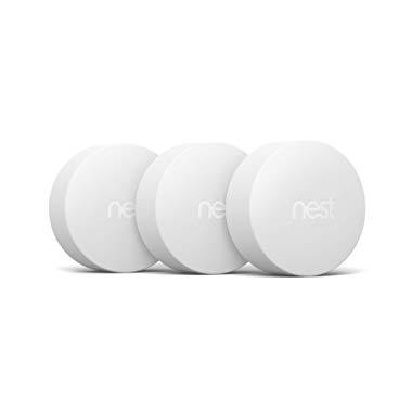 Google, T5001SF, Nest Temperature Sensor, White, 3 Pack