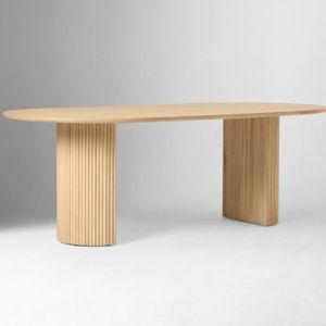 Ellington Oval Pedestal Dining Table (86")