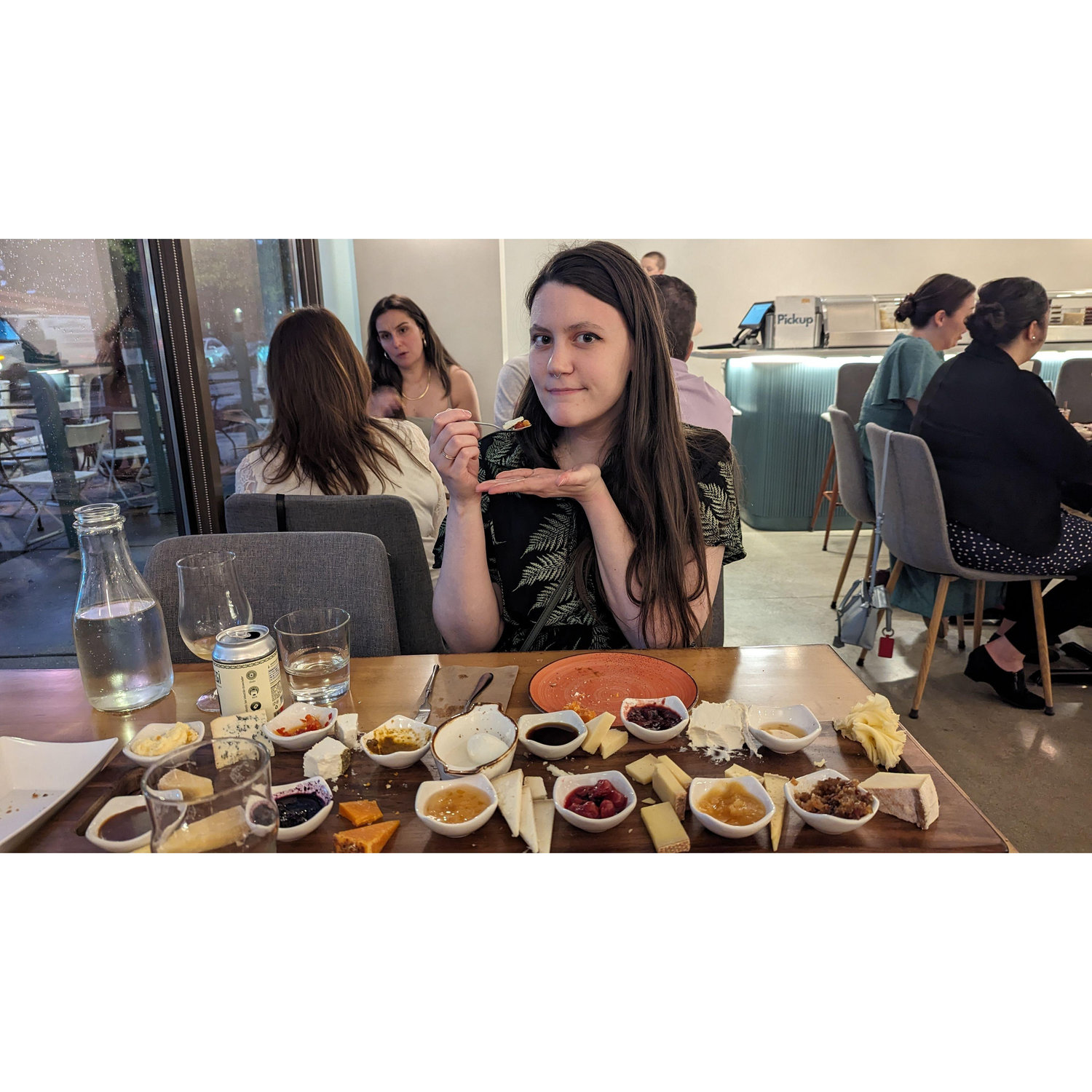 I took Jenny to eat cheese.