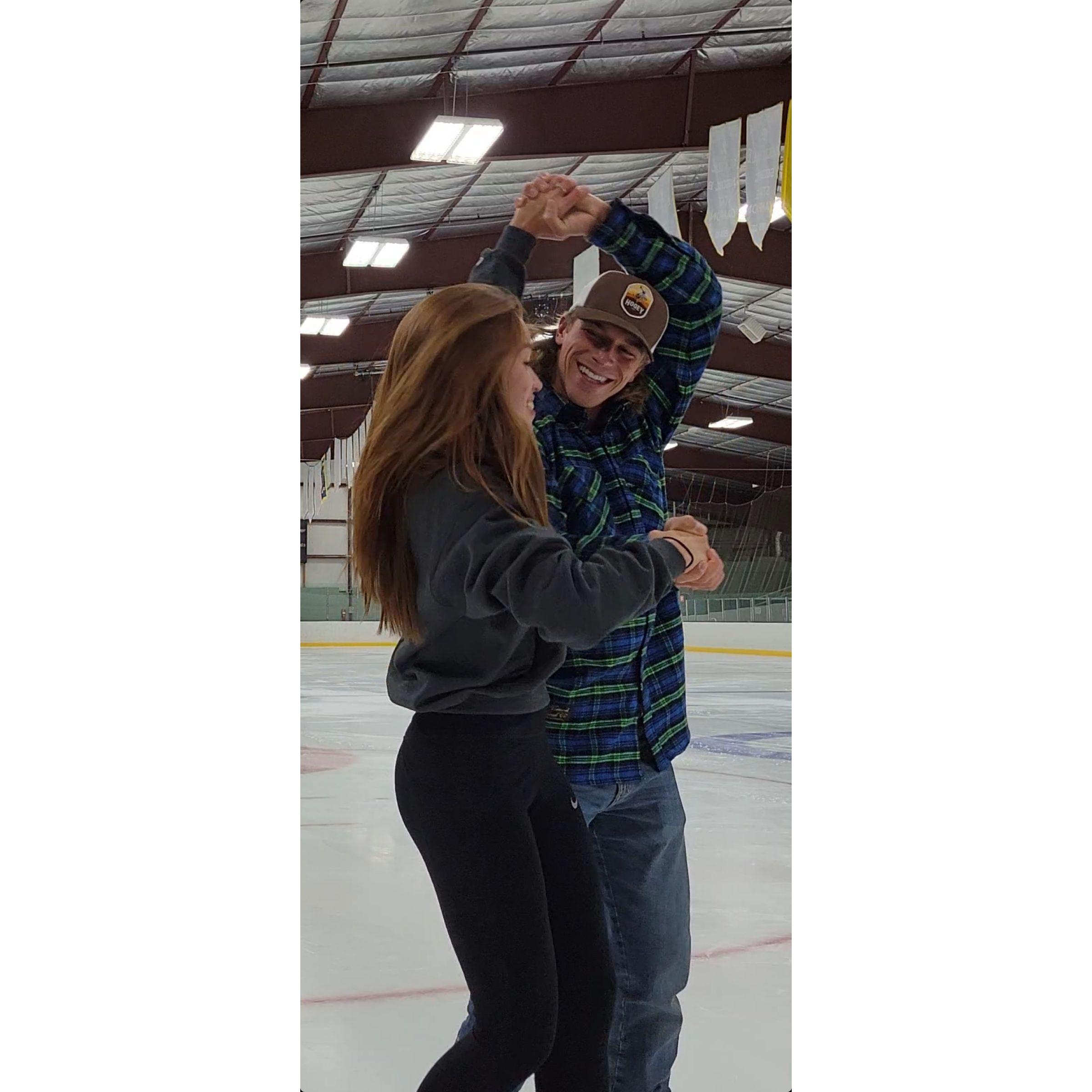 Ice Skating Date September 2021