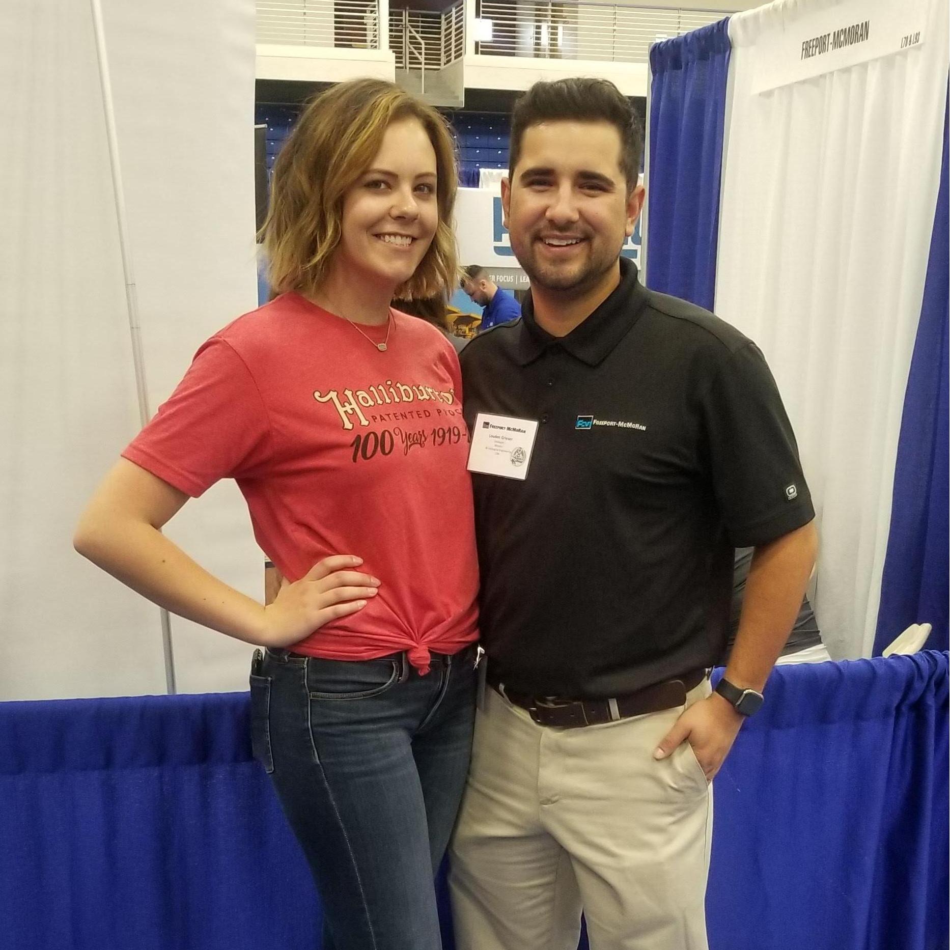 Recruiting for our previous companies at the Colorado School of Mines career fair