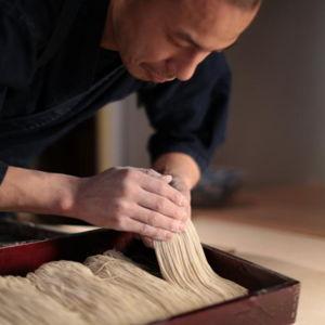 Soba noodle making class