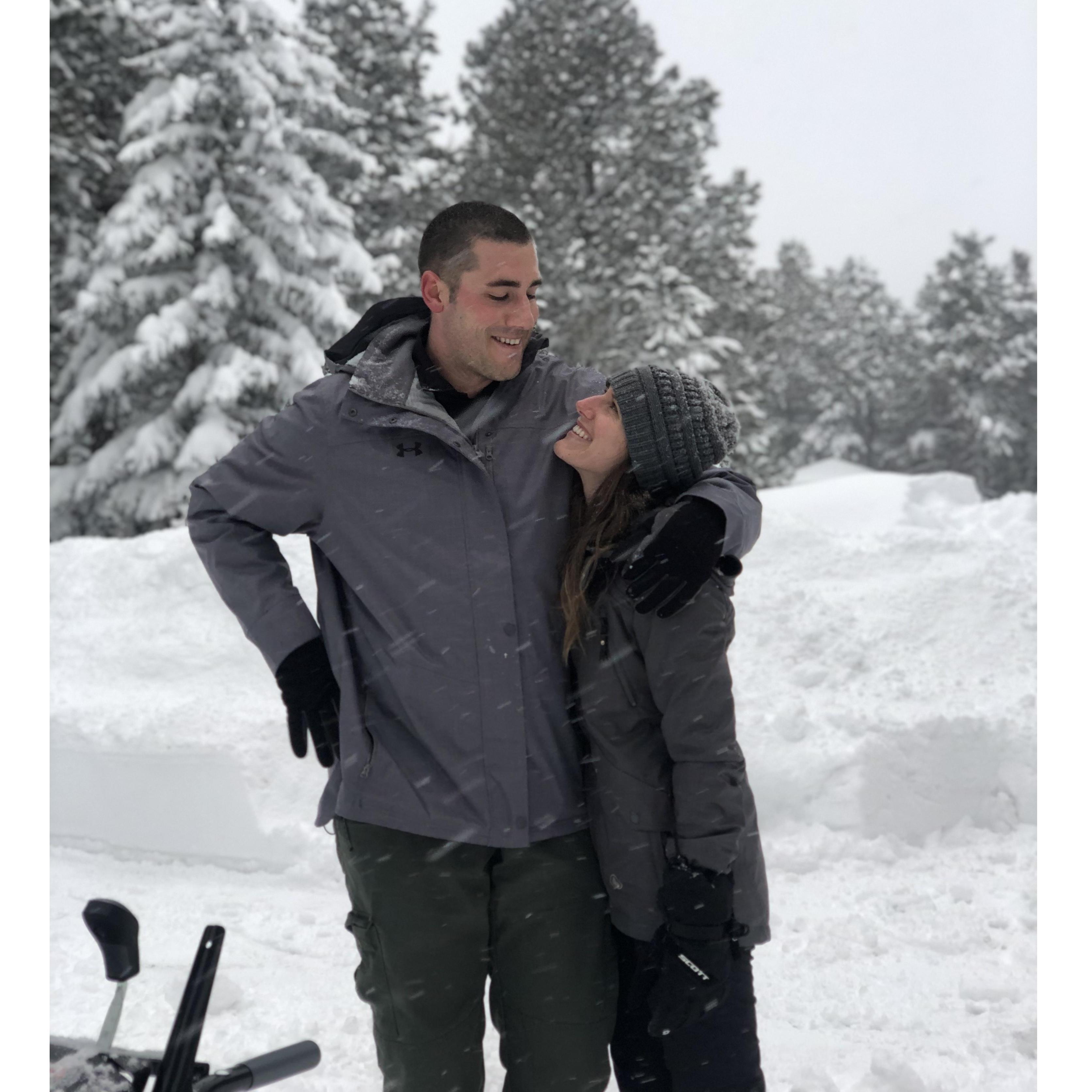 February 2019; Flagstaff, AZ
41 inch 3 day snow storm