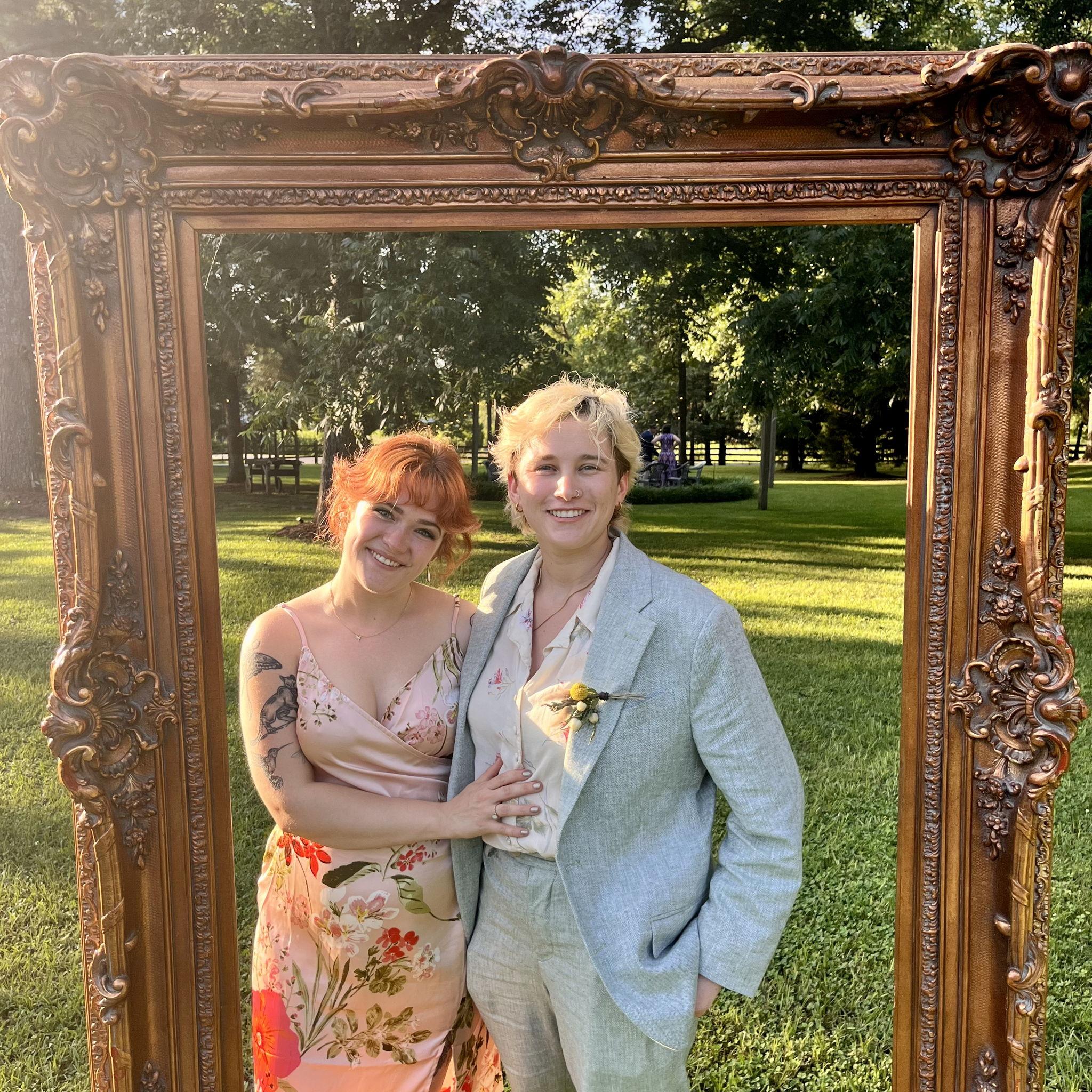 Callie's best friend's wedding, 2025.