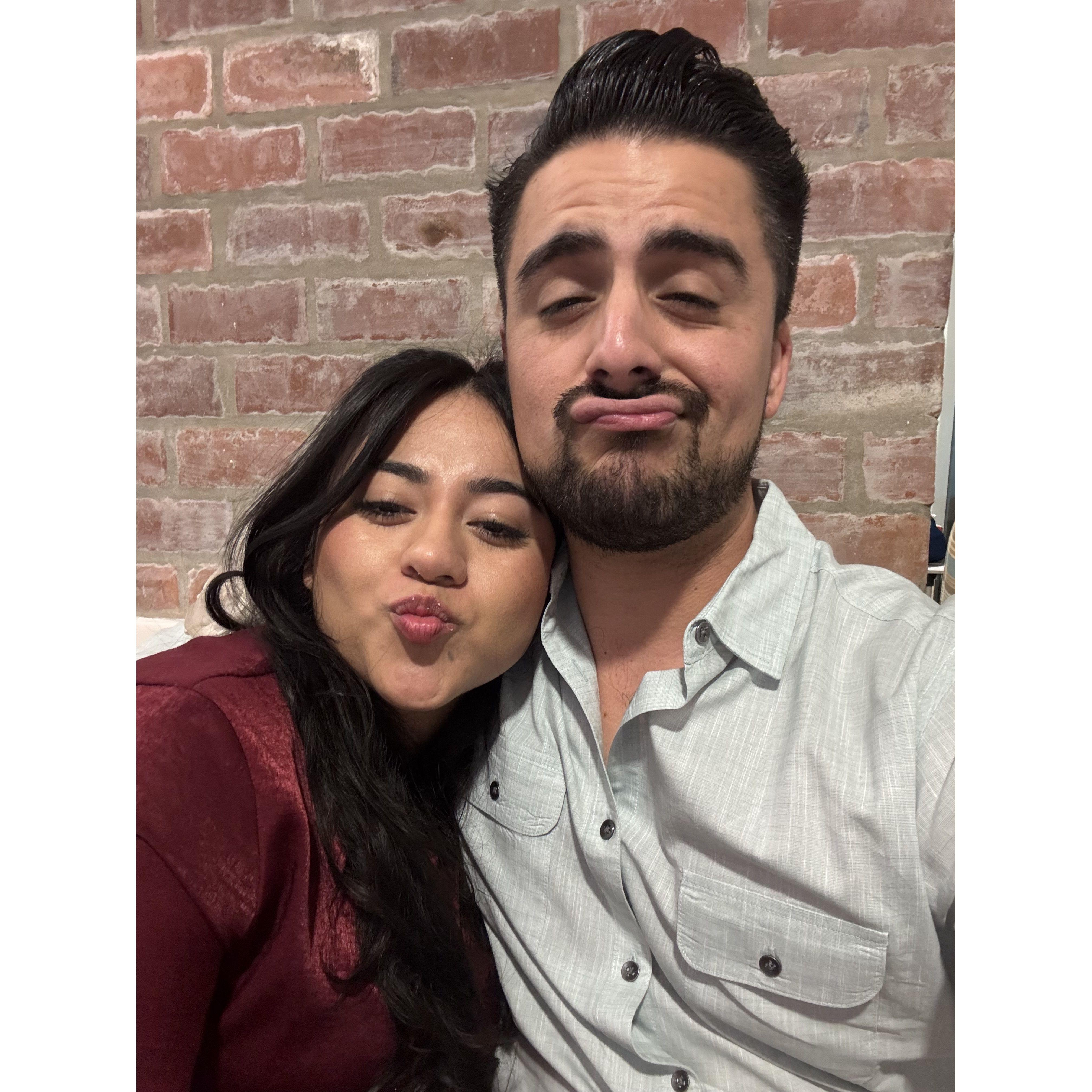 Our first Christmas together