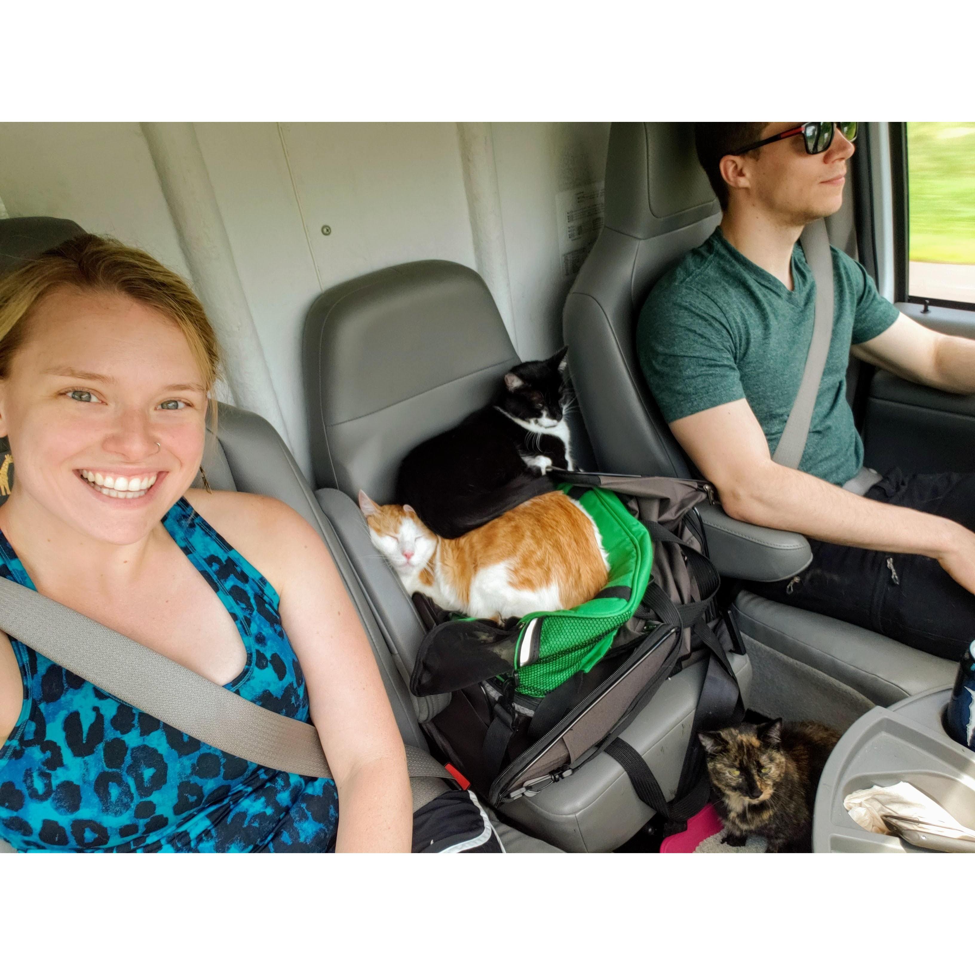 Roadtrip to our new home...New York City!