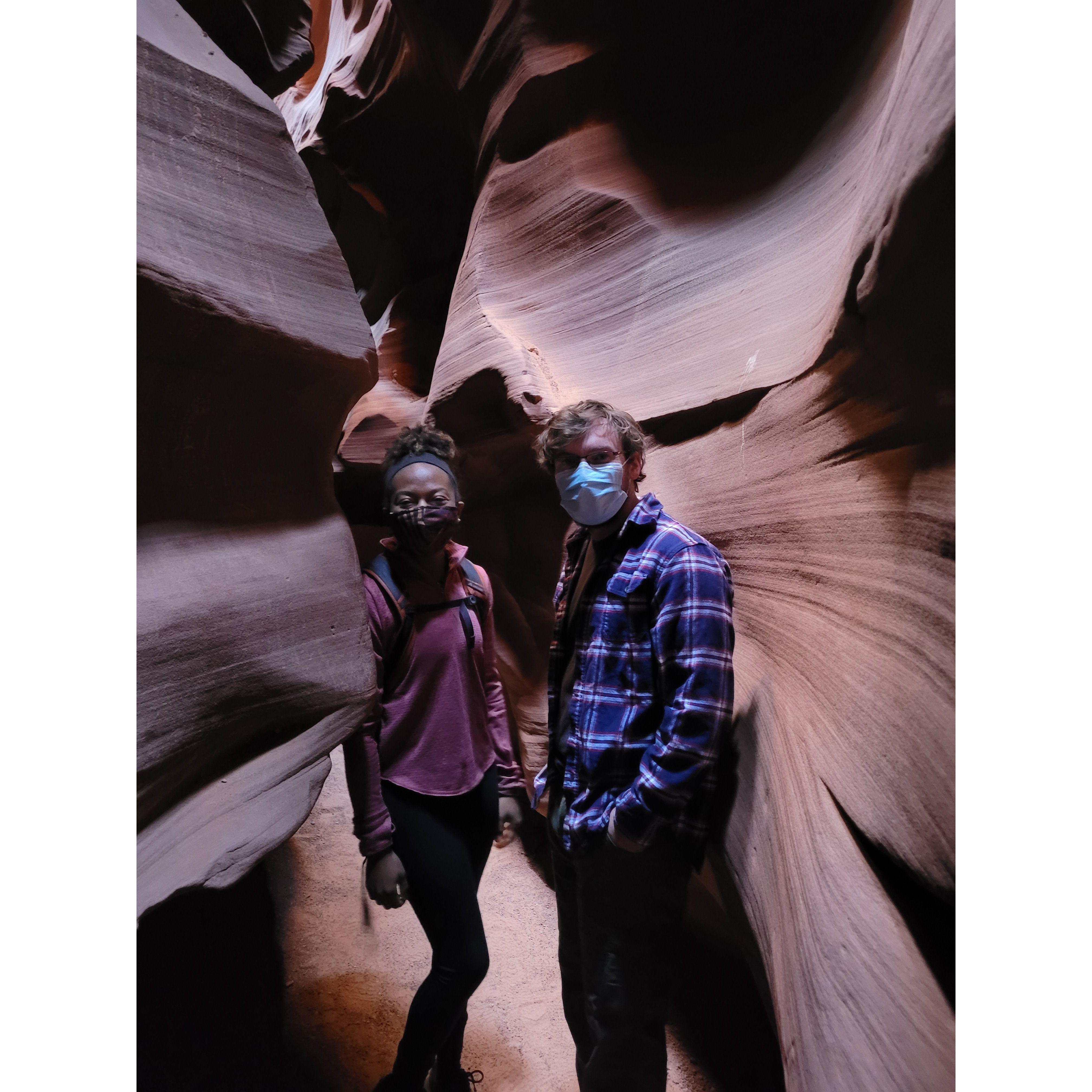 A tour of Antelope Canyon in Page, AZ.