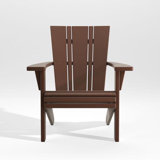 Vista II Mahogany Outdoor Adirondack Chair by POLYWOOD®