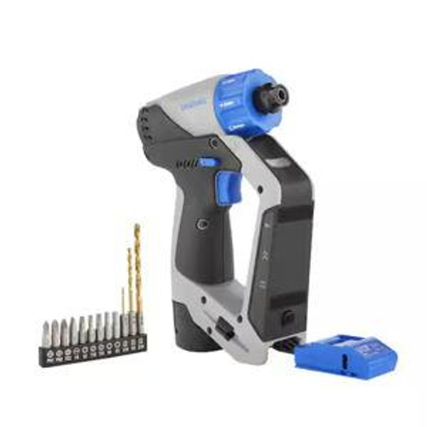 Dremel Blueprint 12V Cordless 1/4 in. Drill/Driver with Integrated Stud Finder and Detachable Laser Level DD12V-S1