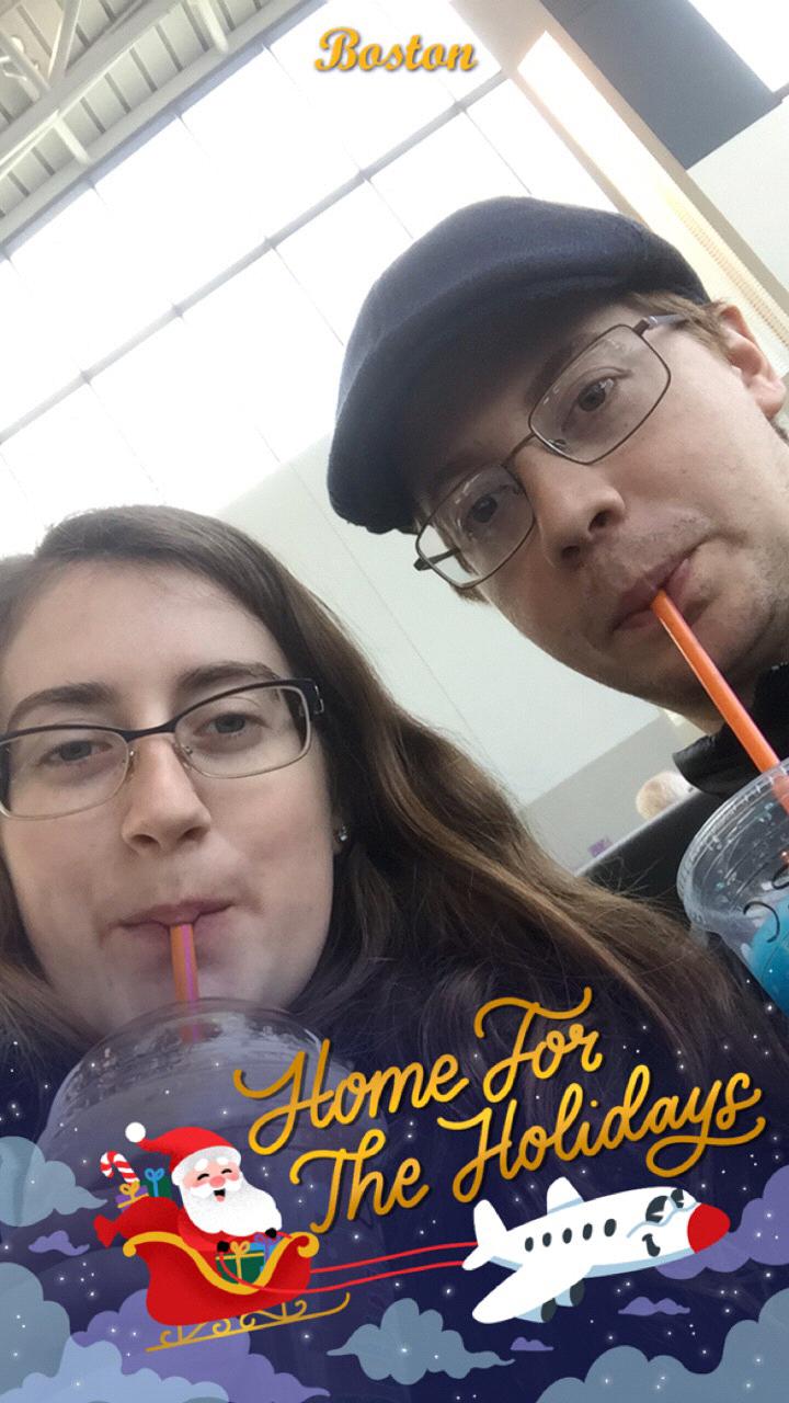 Flying to and from Boston just to see some family - 2019