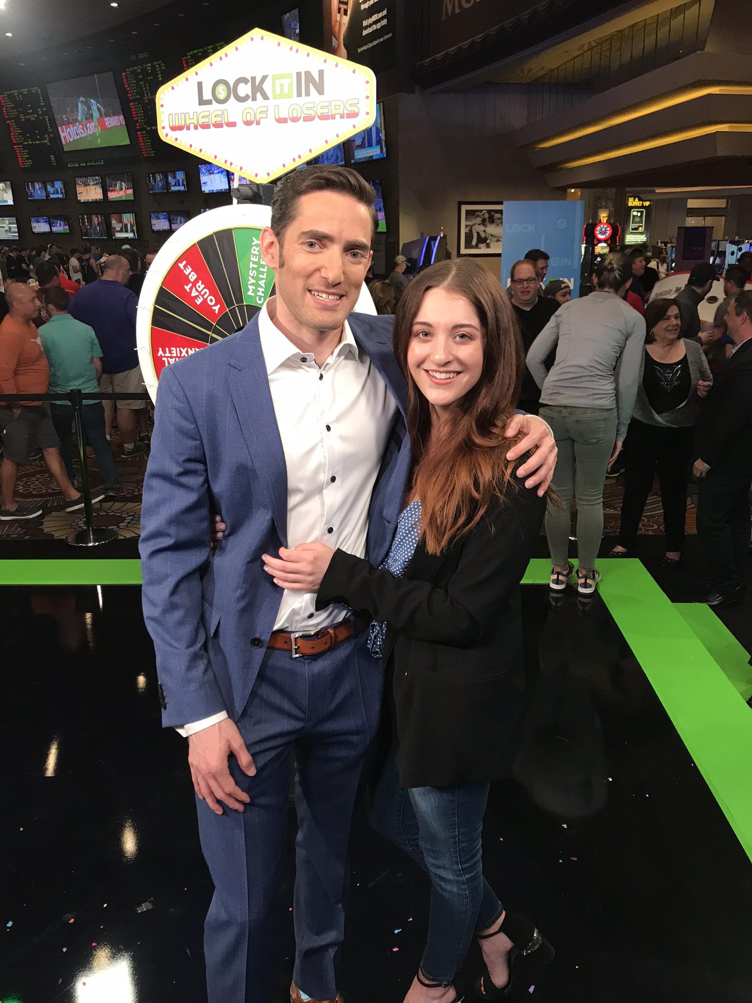 Lock It In filming at MGM Grand Las Vegas