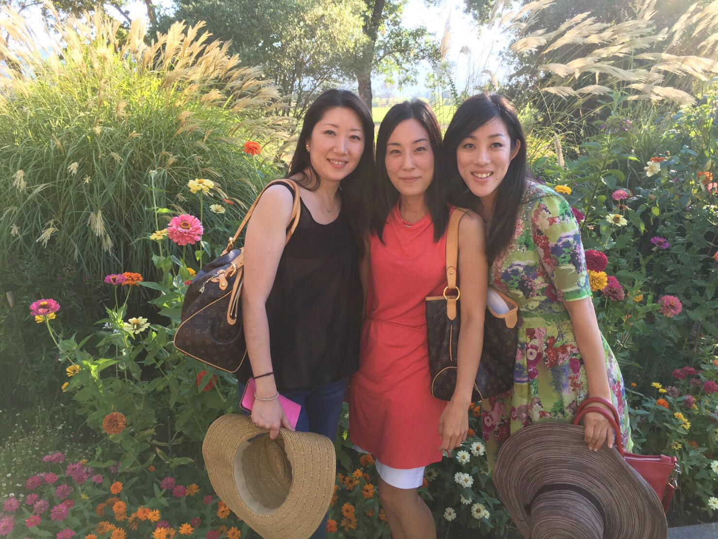 When Akiko and Minsung came to visit me in NorCal. We took a quick trip to Napa.