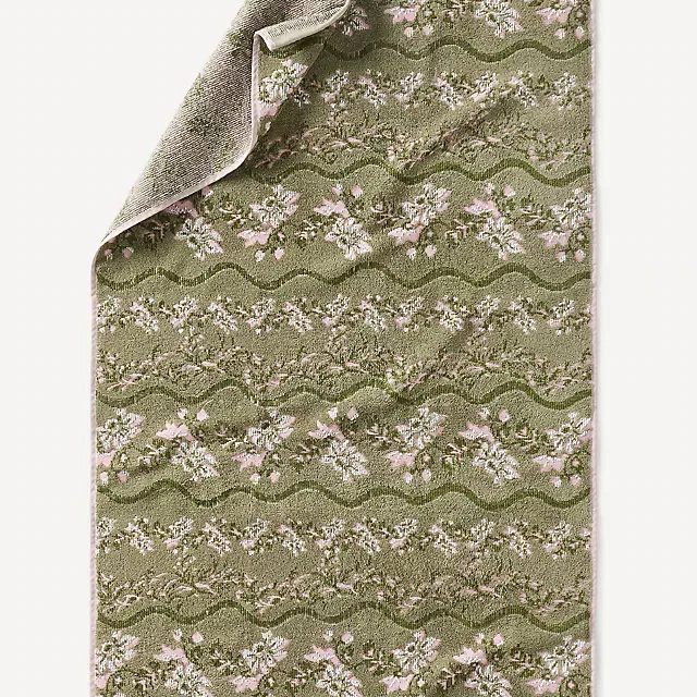 Bristol Cotton Floral Woven Towel Collection