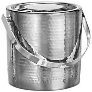 Marquis by Waterford - Barware, Vintage Stainless Steel Ice Bucket with Tongs