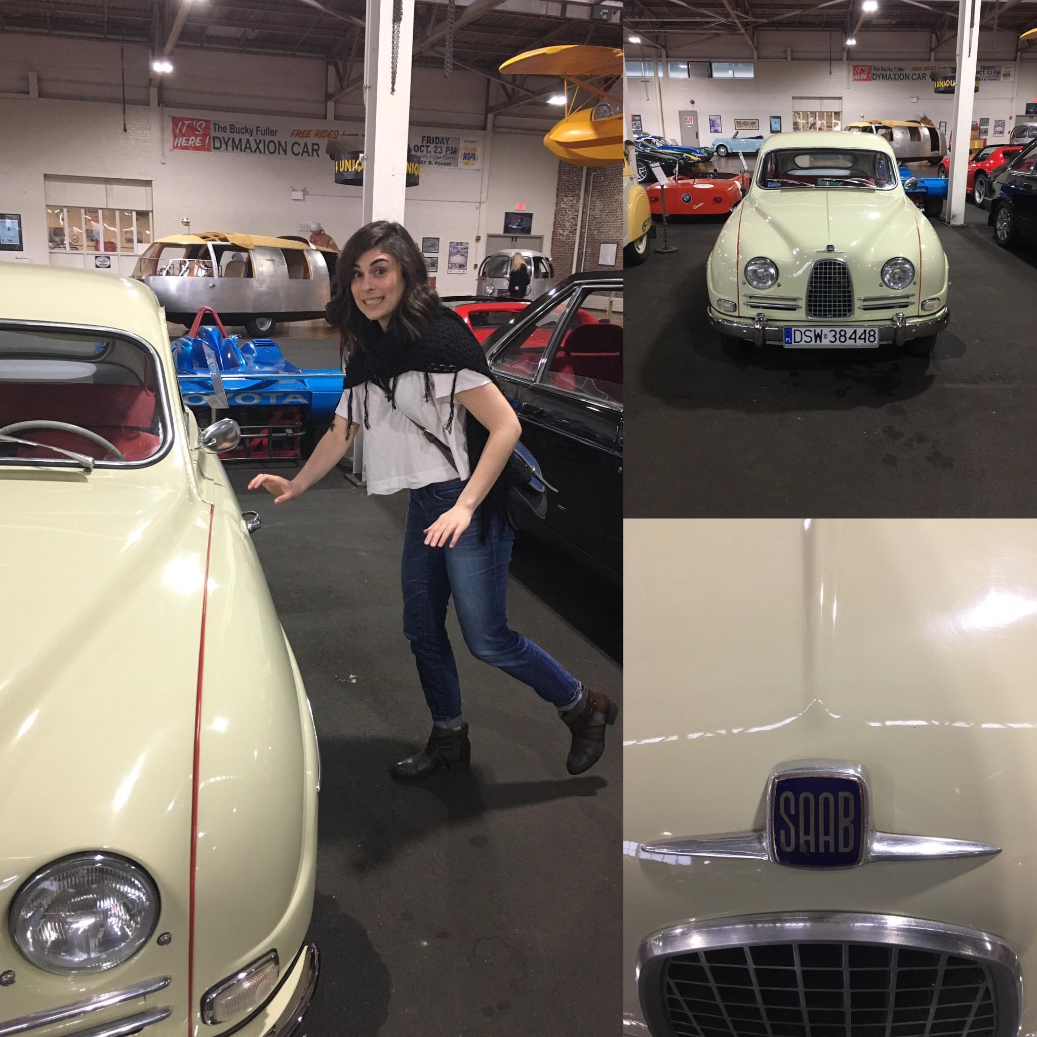 Nashville, TN--winter, 2017: probably the only couple who goes there for the car museum...