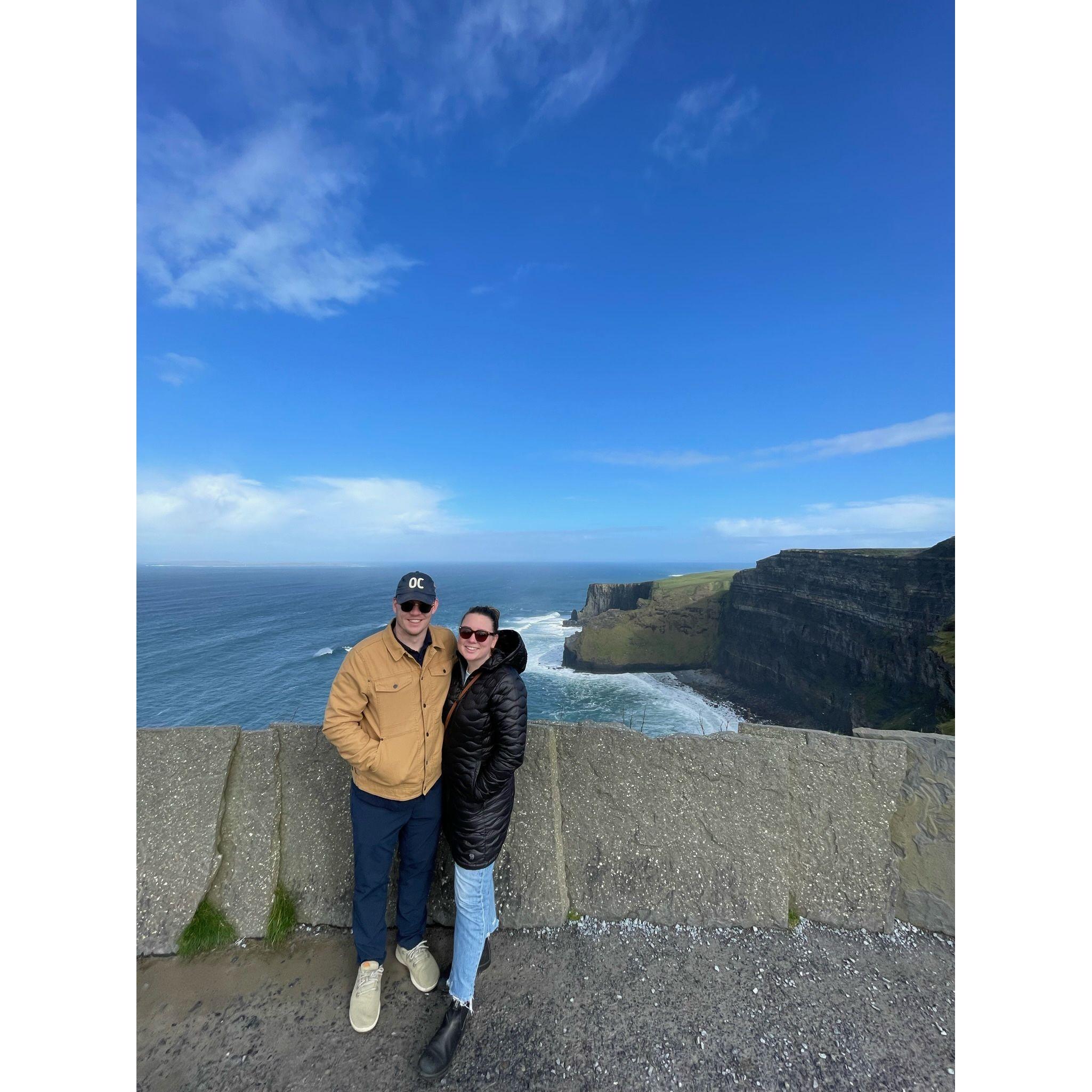 Cliffs of Moher. March 2023.