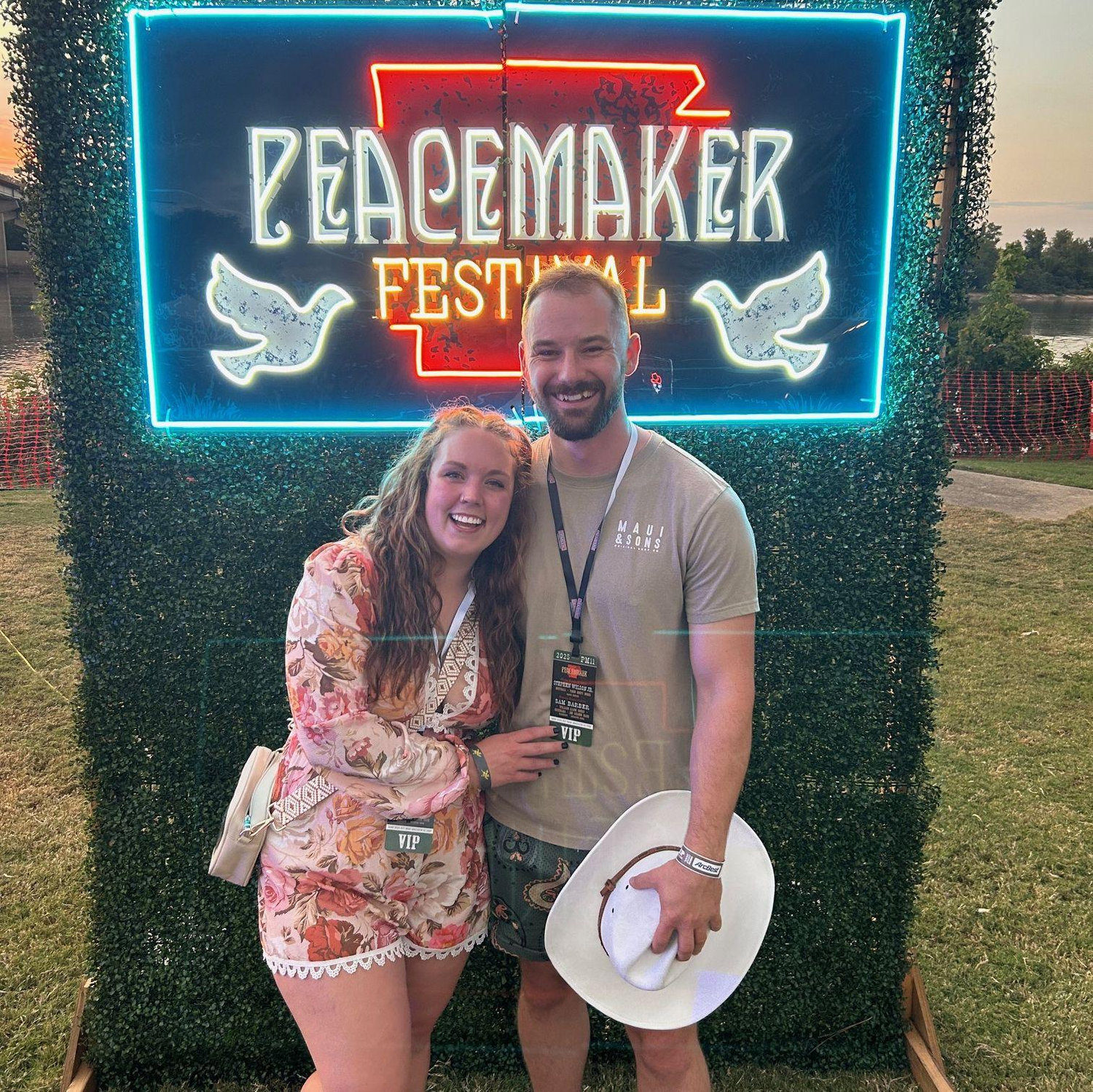 First time to the PeaceMaker Festival and first time to Arkansas!