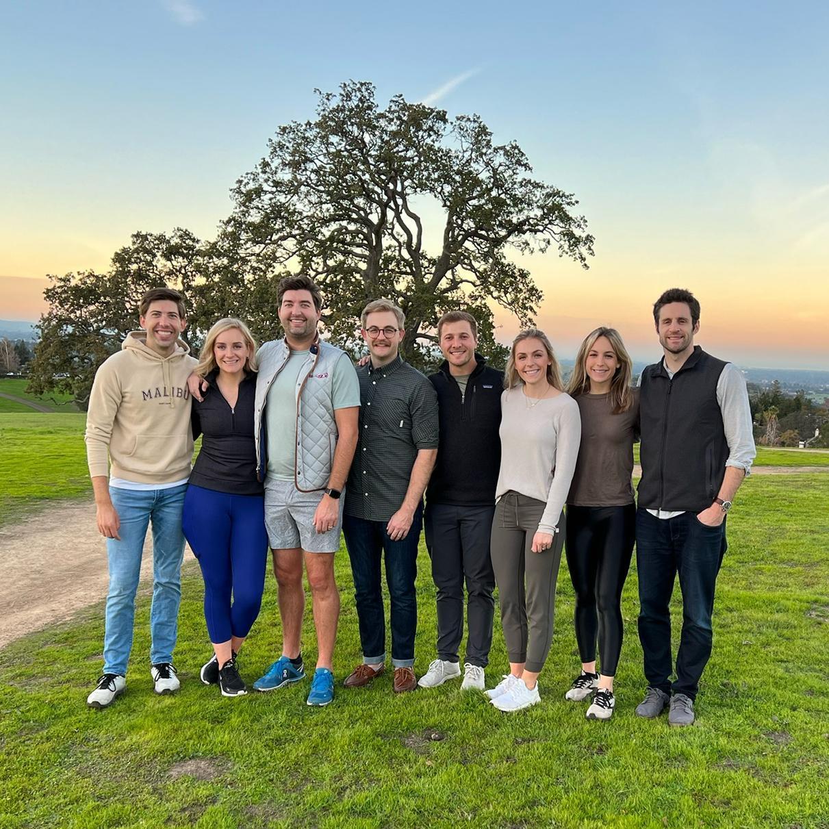 Thanksgiving with Hannah's family in Los Altos