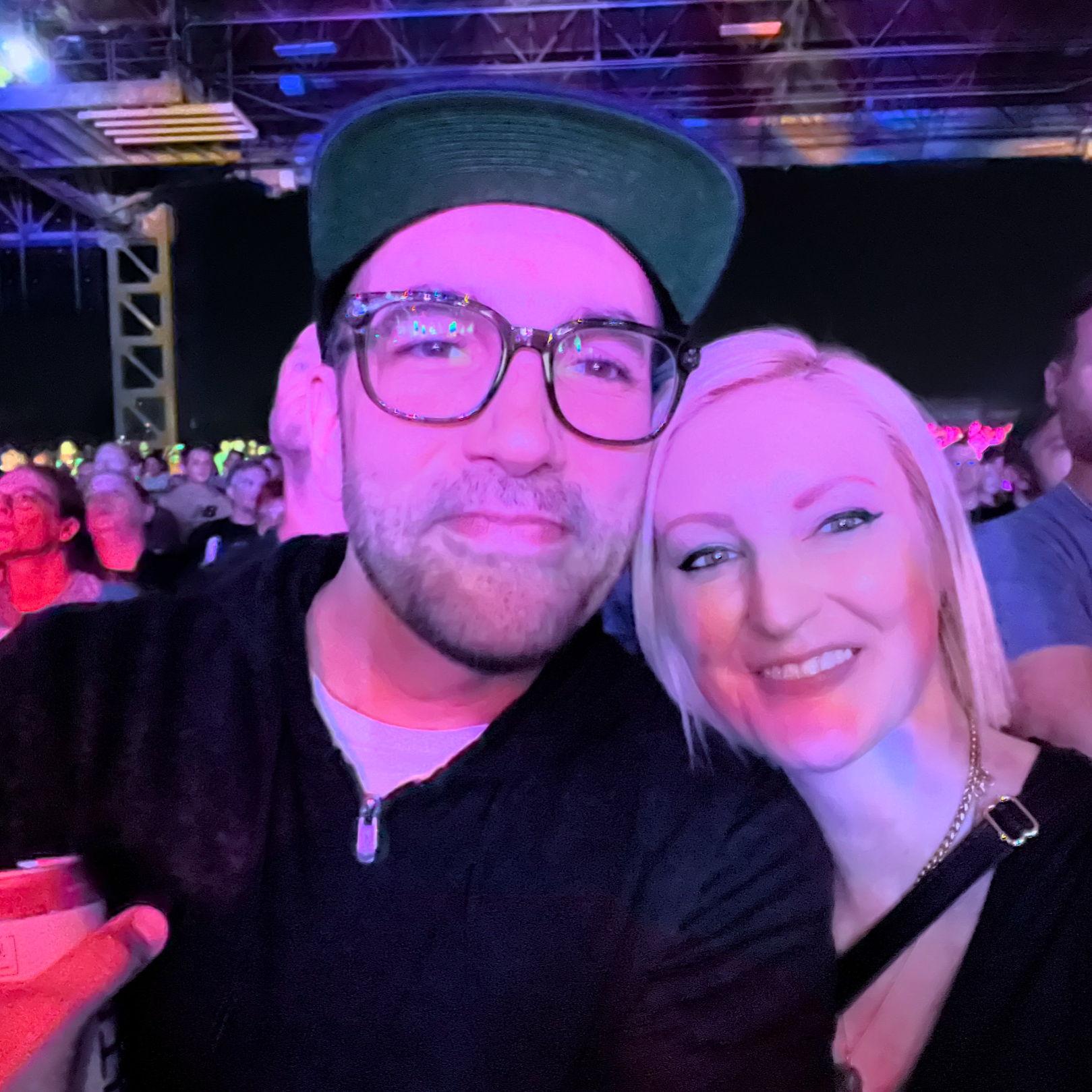 We go to a LOT of shows... this was Smashing Pumpkins.