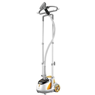 SALAV GS45-DJ Orange Professional Series Dual Bar Garment Steamer with Foot Pedals