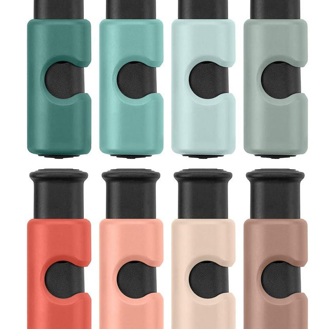 Mr. Pen- Squeeze and Lock Bread Bag Clips, 8 Pack, Harvest Field Colors, Squeeze and Lock Bread Clips Reusable