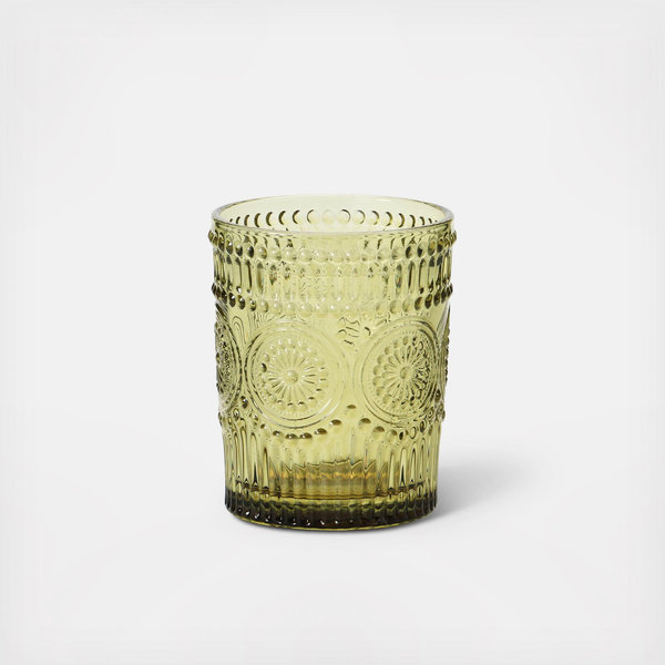 Storied Home Embossed Drinking Glass - Thumbnail 3