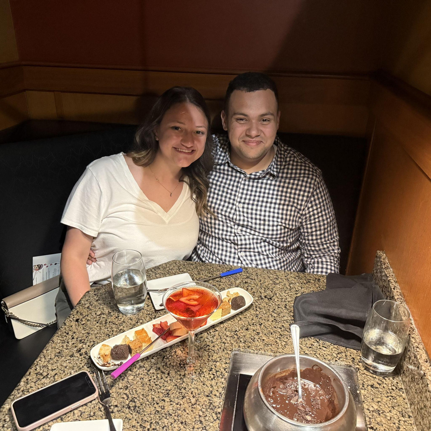Anniversary dinner at the Melting Pot
