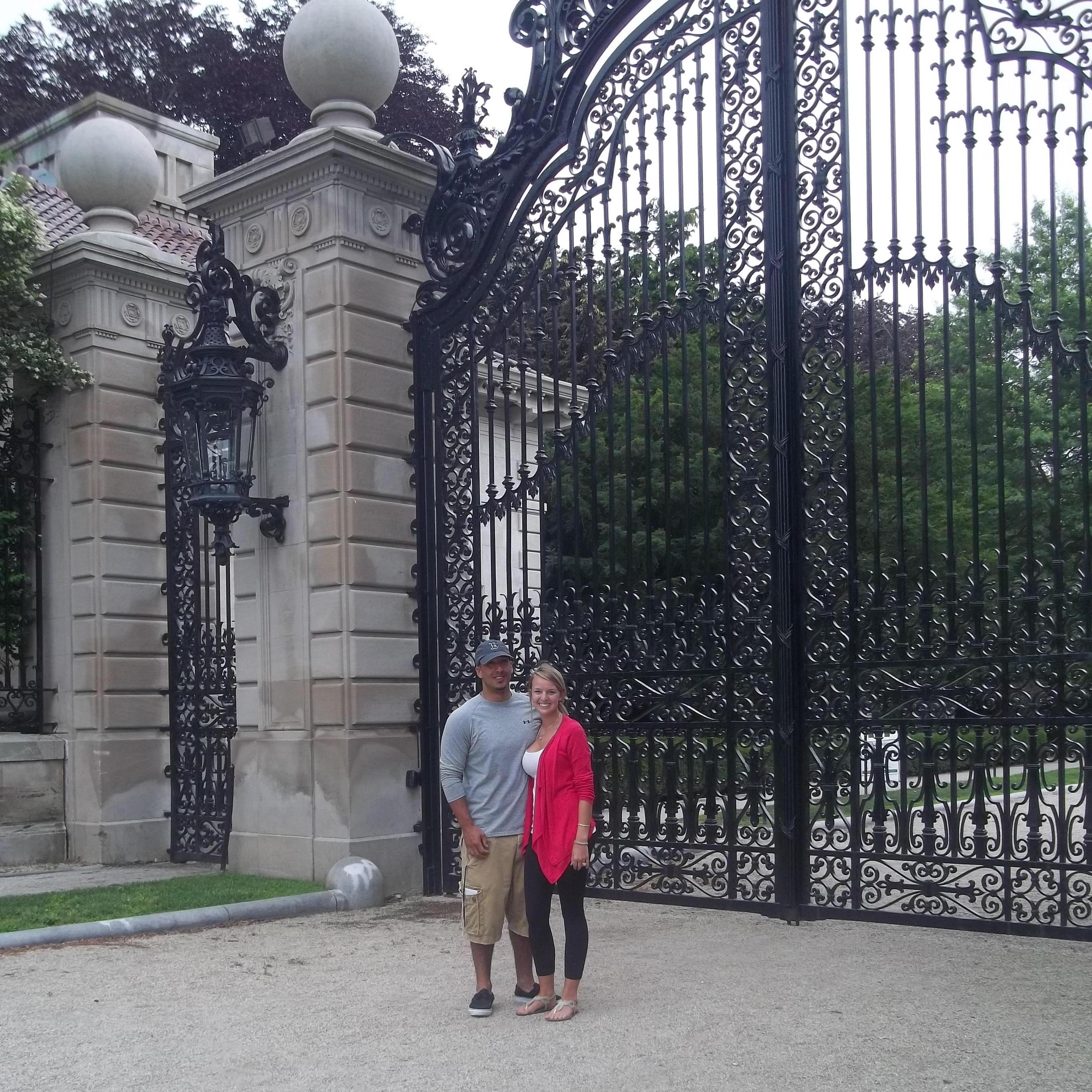 Being tourists
