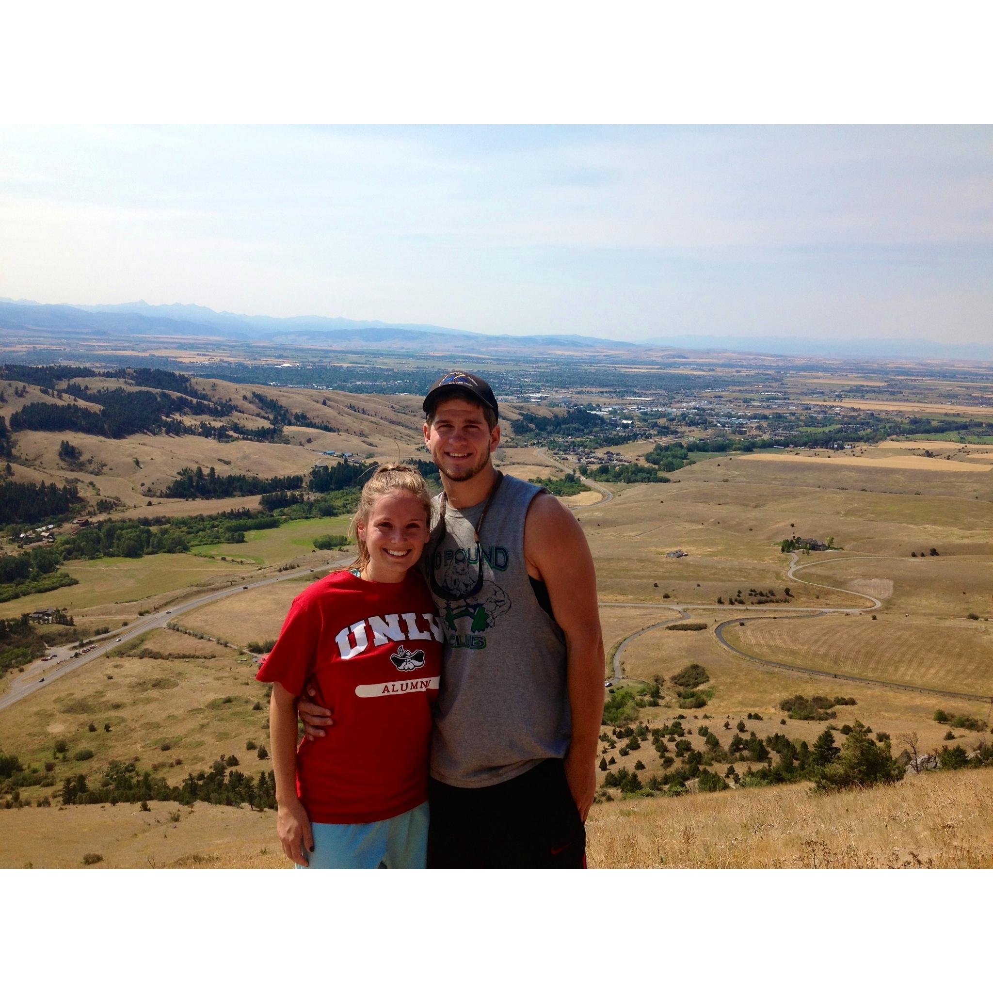 Hiked to the M 2013