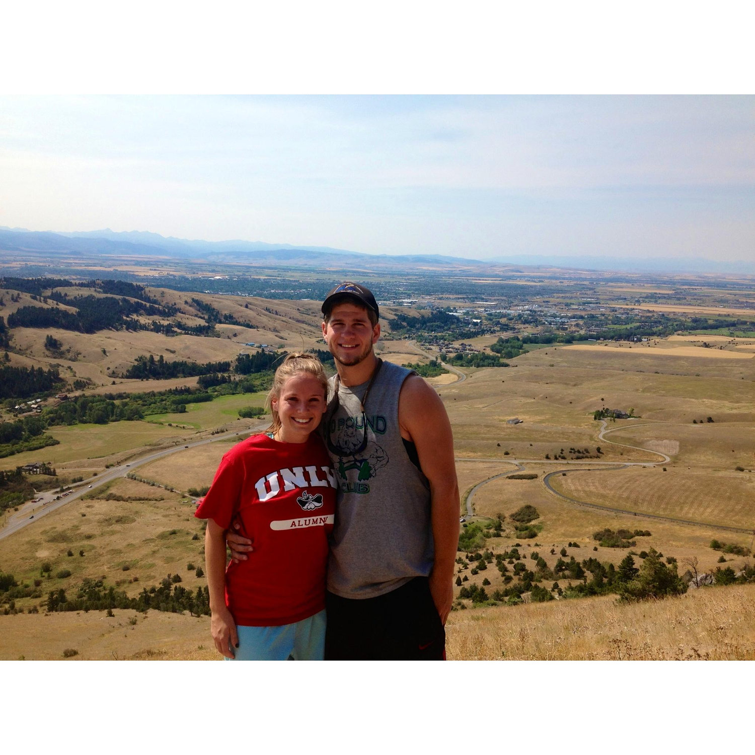 Hiked to the M 2013