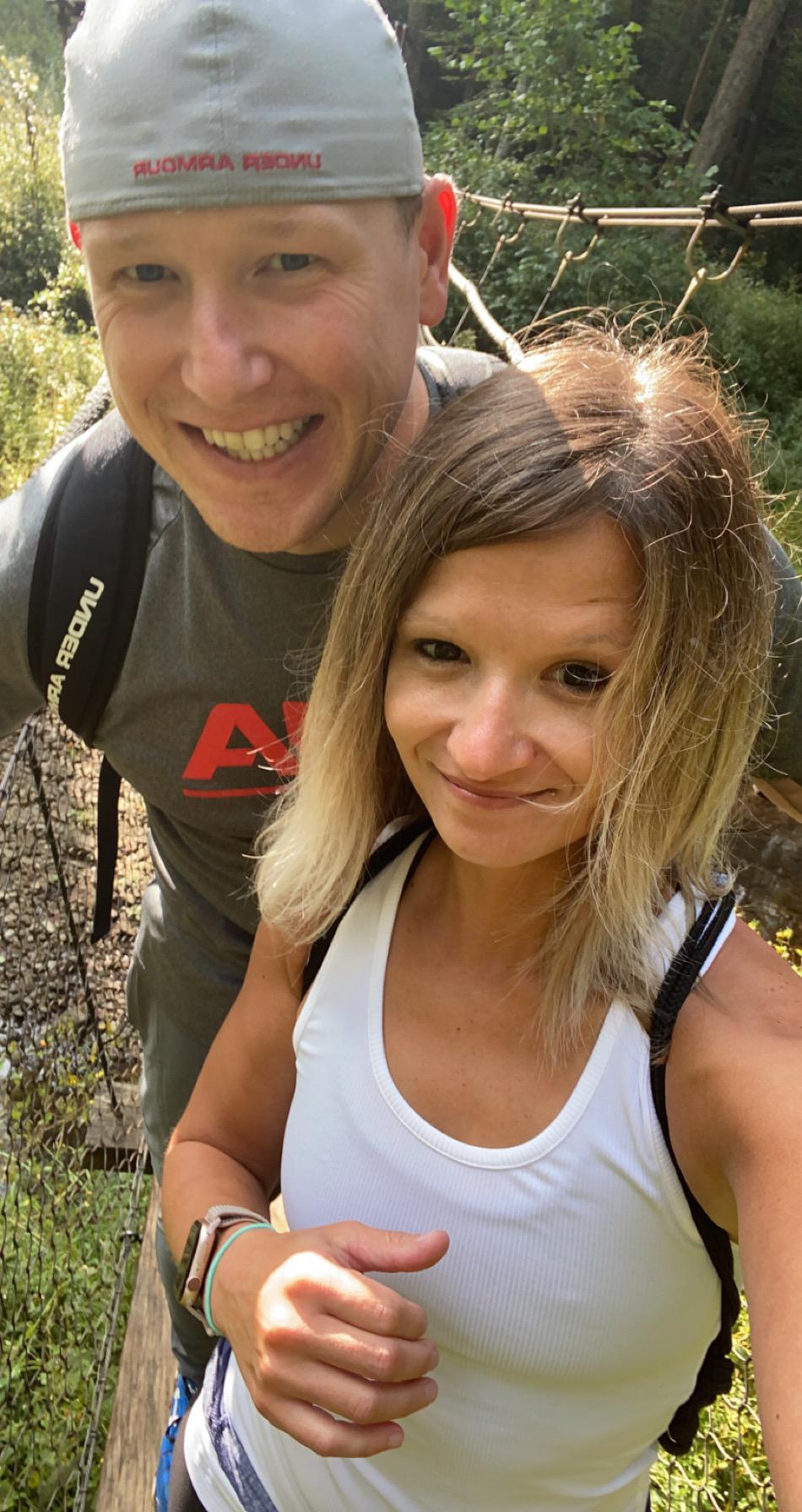 We love hiking