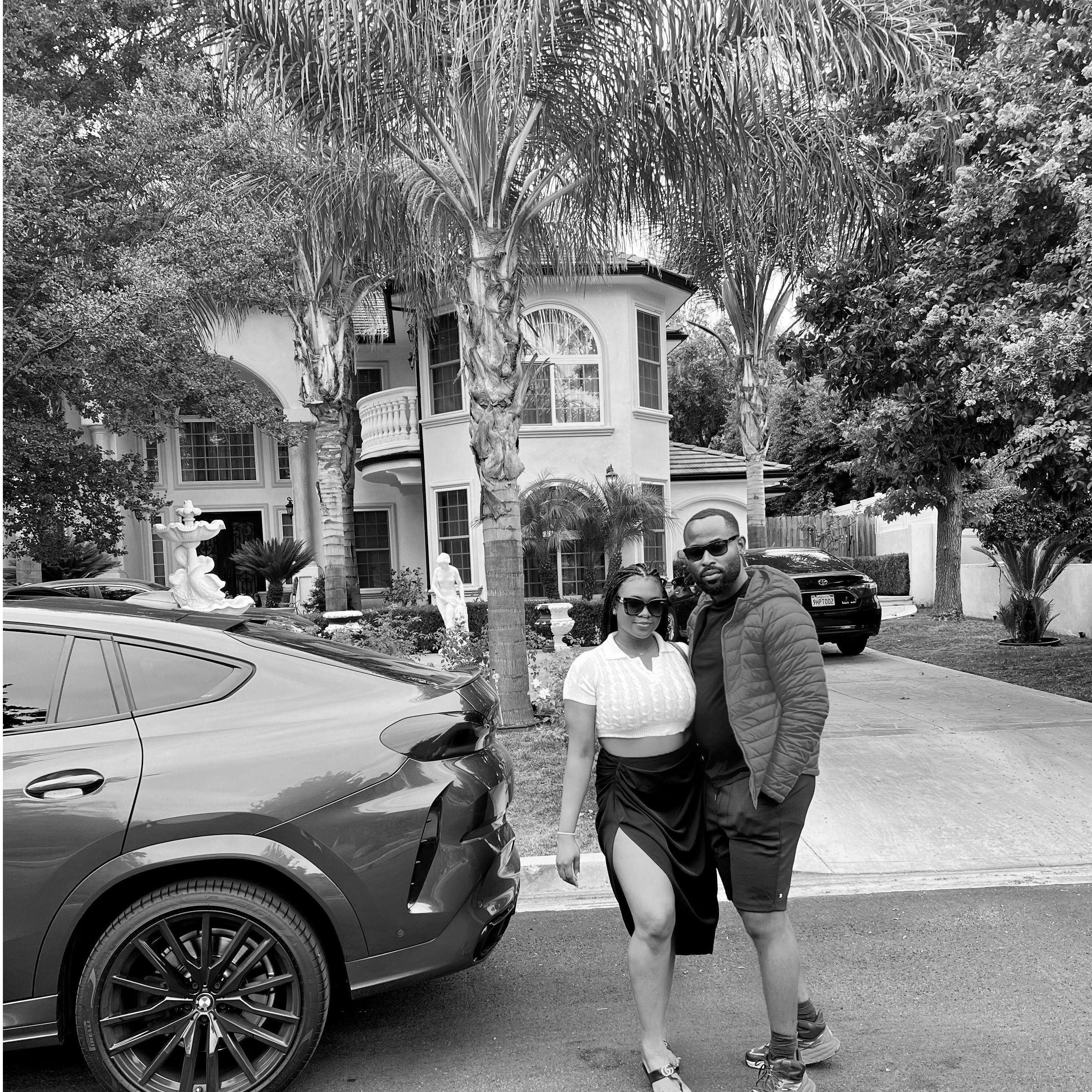 A quick flick of my birthday, when Okwunna flew to LA to surprise me.