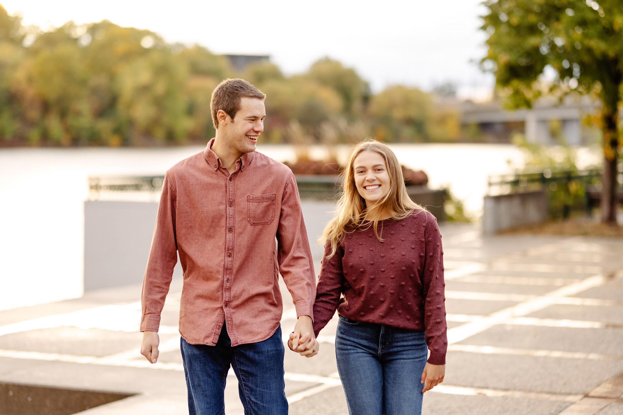 September 30 (our future wedding anniversary!), 2020: Cameron & Tia remembered us from Matt and Sami's wedding, and they asked us to model for them—of course we said yes!