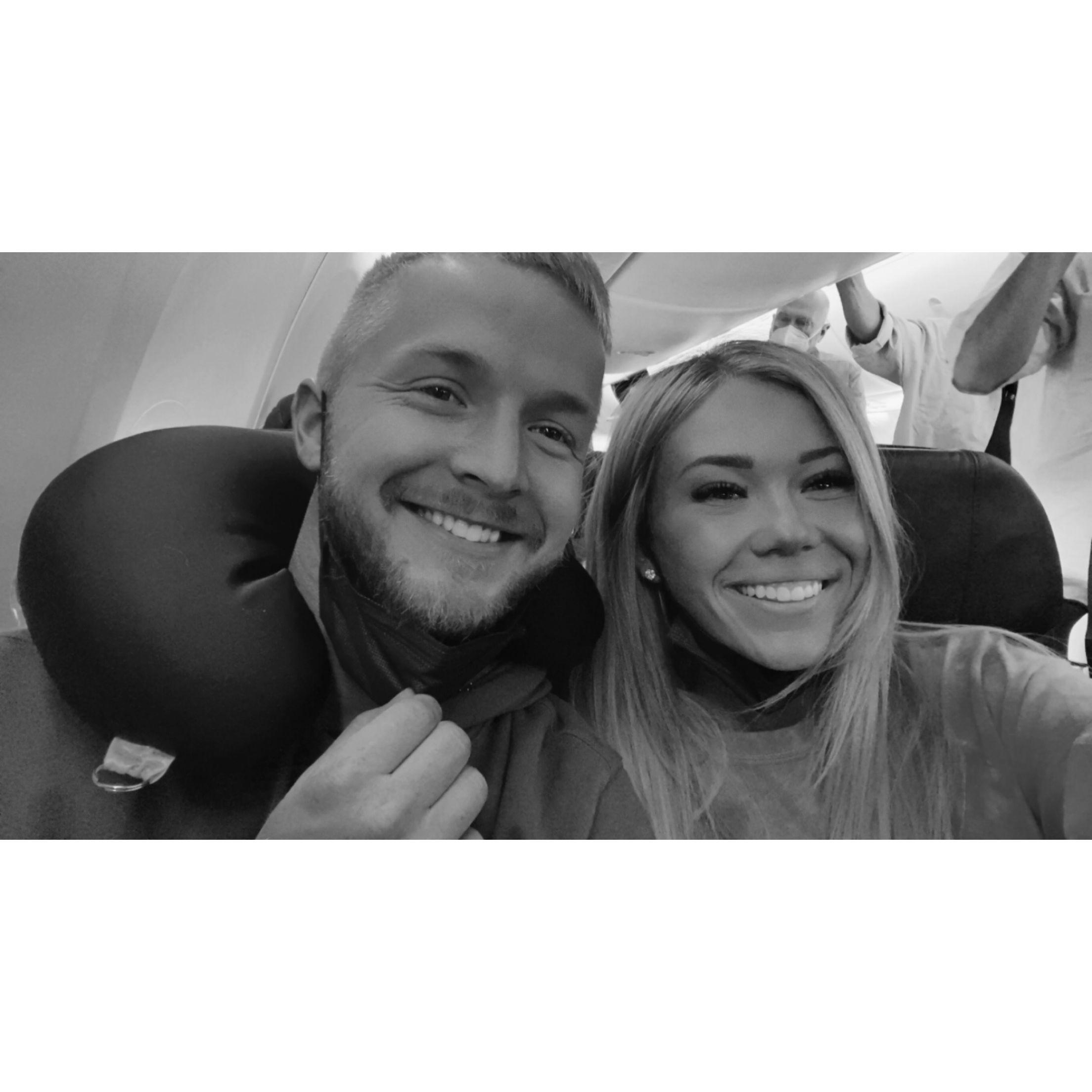 First plane ride together