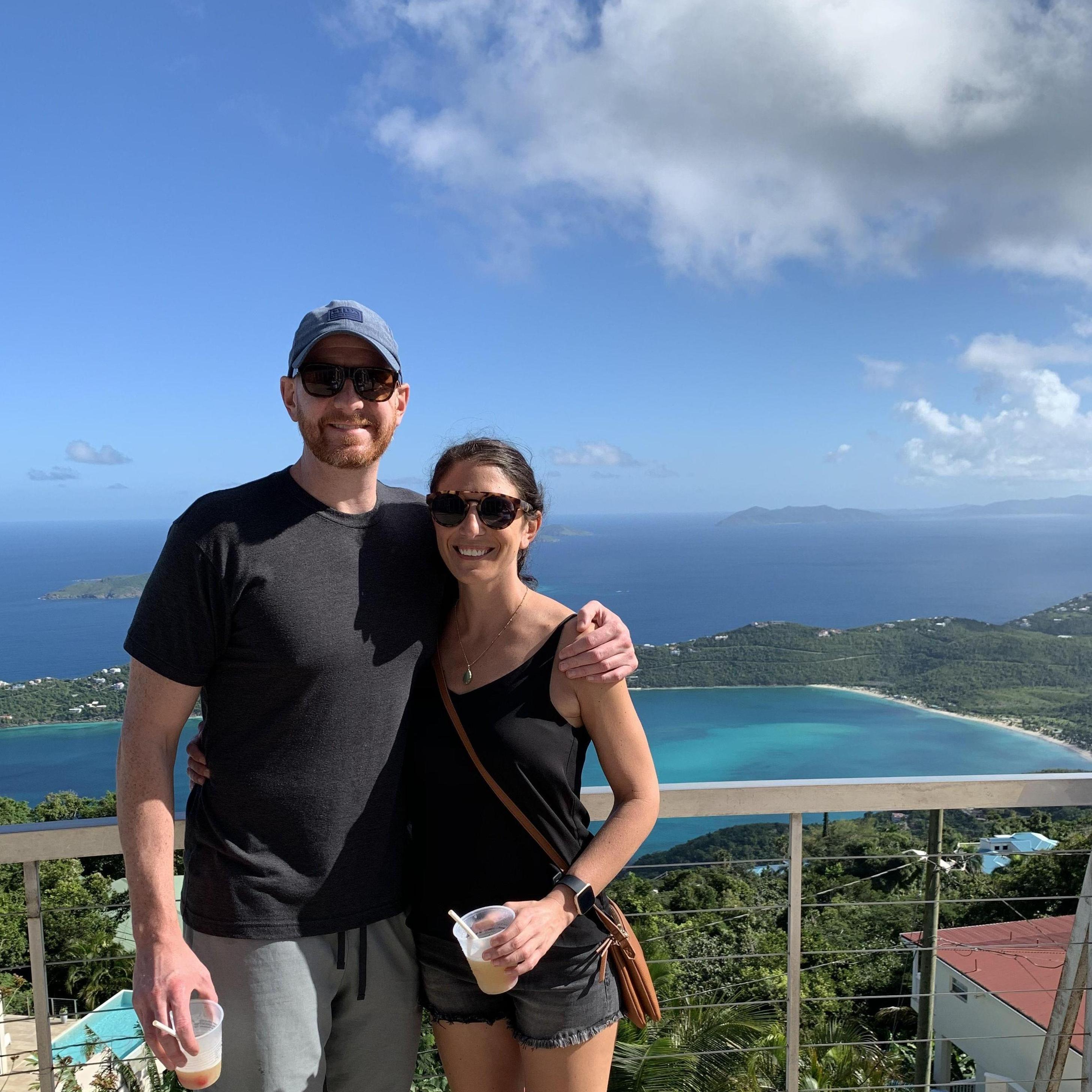 Mountain Top, highest point on St. Thomas