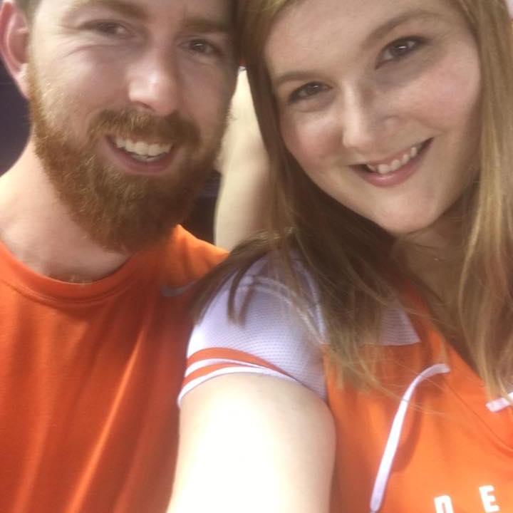 My first Broncos/football game.