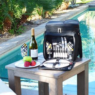 Equipped 2-Person Insulated Picnic Set