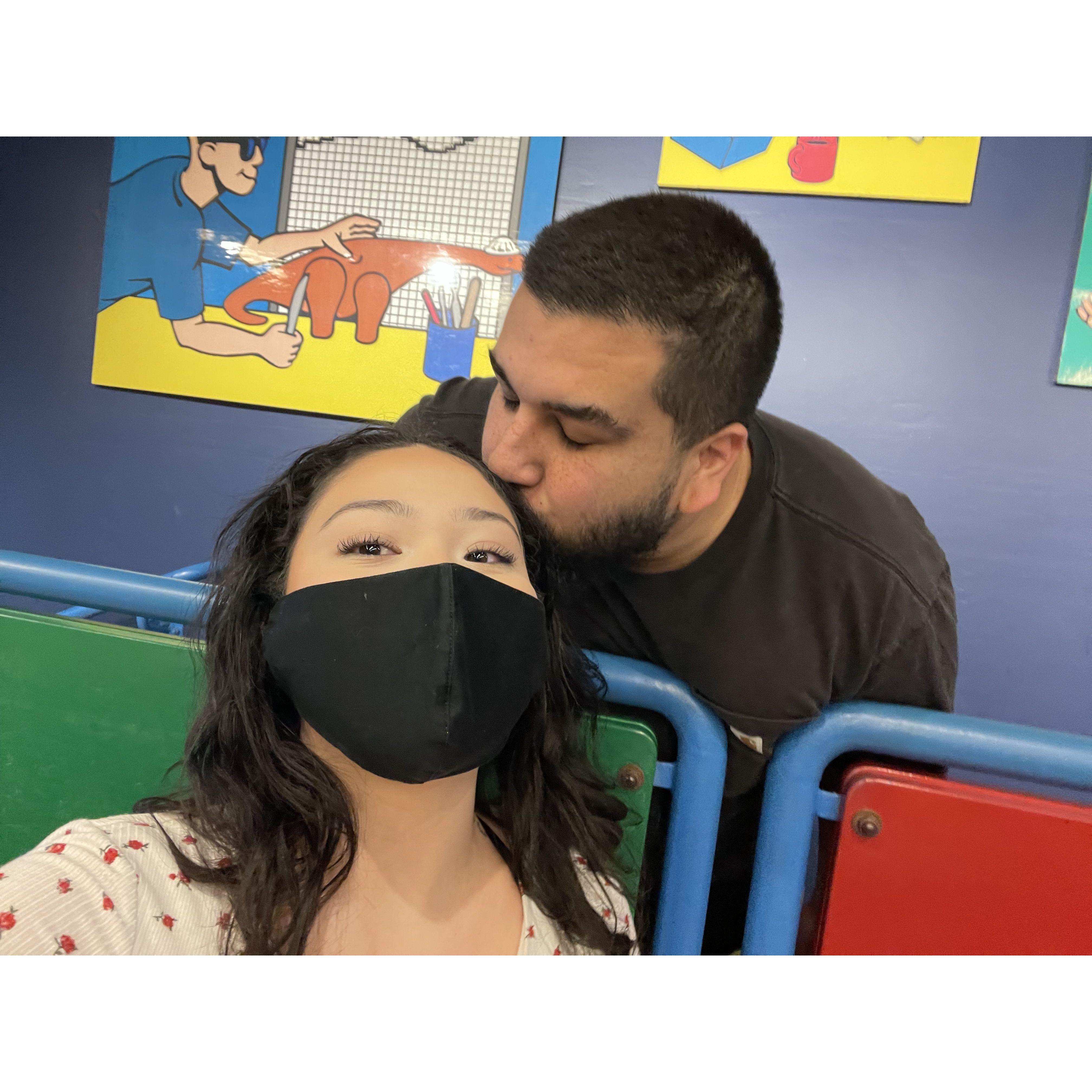 First time together at Legoland 🎢