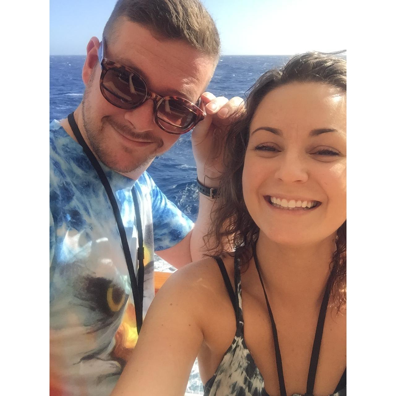 Cruisin' for the first time, spring break of my last year in college.