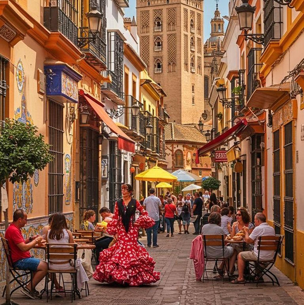 Dinner For Two in Seville