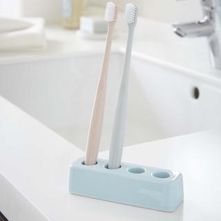 Plain Rectangular Toothbrush Stand