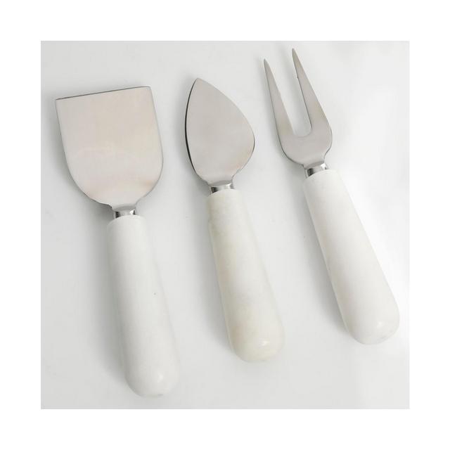 Gibson Laurie Gates Marble Cheese Knife Set