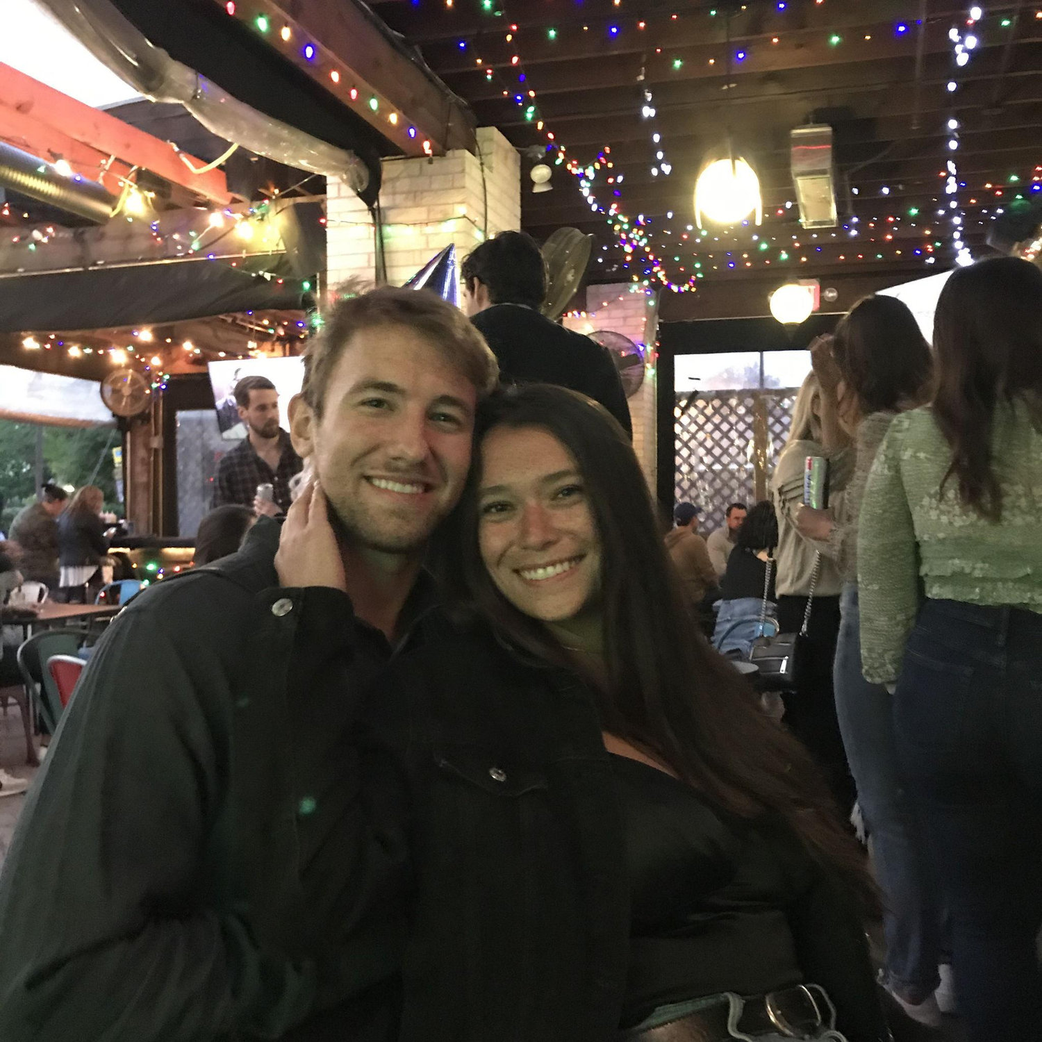 One of our first photos together