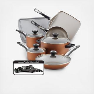 High Performance Nonstick 17-Piece Cookware Set