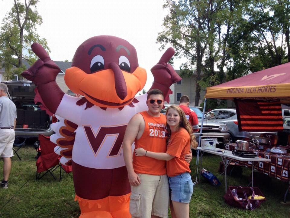 One of our many tailgating memories!