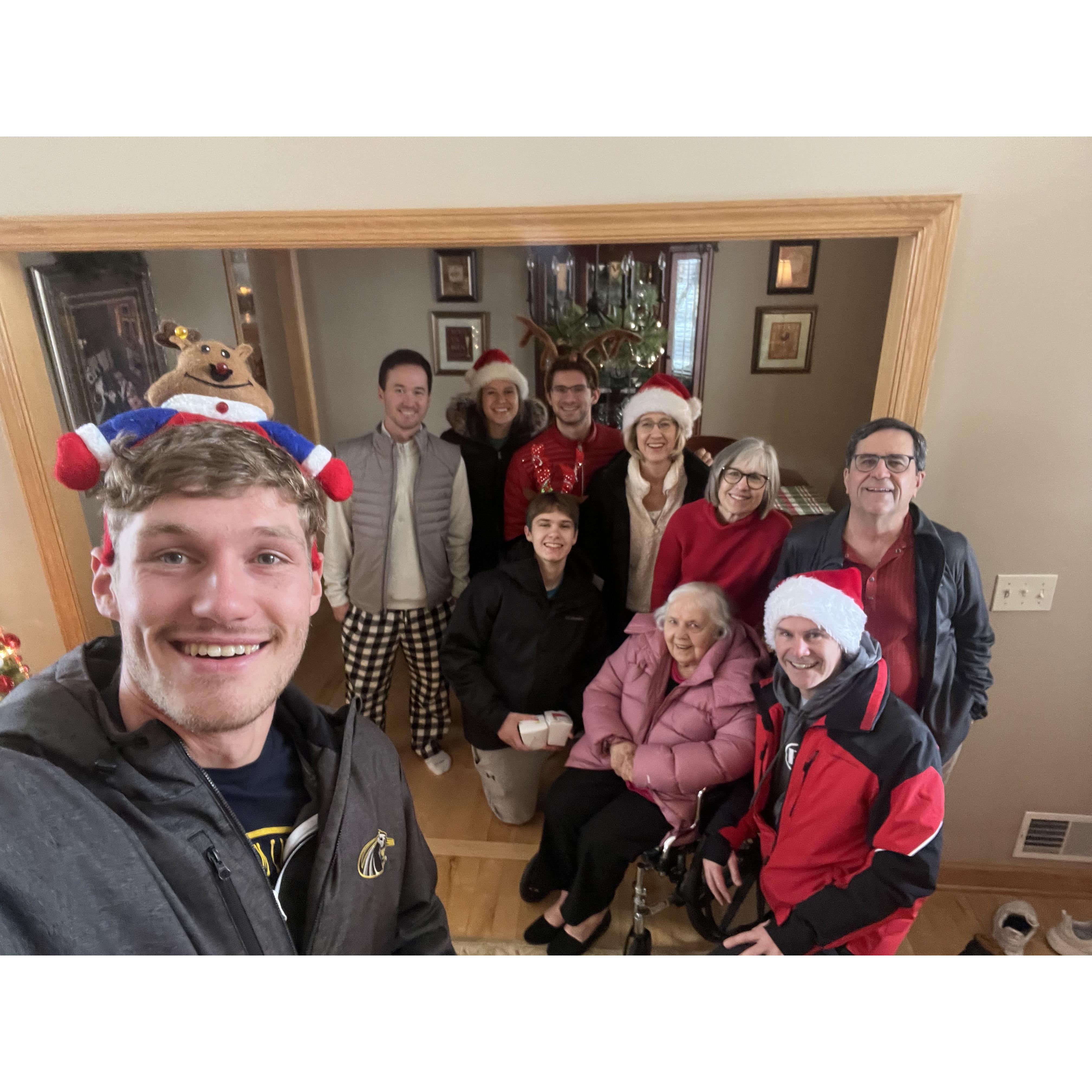 Christmas caroling